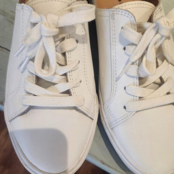 Lucky Branch white sneakers. Worn once. - Picture 3 of 6